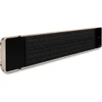 Trotec Dunkelheizstrahler IRD 1200 Schwarzstrahler, Wärmestrahler, Terrassenstrahler, Balkonheizer, Fernbedienung, IP55, 1.200 W