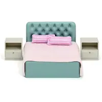 Lundby Puppenhausmöbel Schlafzimmerset