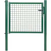 Alberts Zauneinzeltür "Wellengitter-Einzeltor mit Zubehör", Höhe: 75 - 200 cm, Breite: 100 bis 131 cm