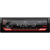 JVC KD-X272BT, Schwarz, 400 W, 50 W, Drehregler, AAC,FLAC,MP3,SBC,WAV,WMA, LCD