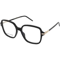 Marc Jacobs MARC 593 Damen-Brille inkl. Gläser Vollrand Eckig Acetat-Gestell 51/16/140, schwarz