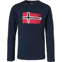 TROLLKIDS Oslo Long Sleeve T-shirt Blau 116 cm