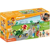 Playmobil Duck on Call 70919 D*O*C* - Notarzt Action. Helfe dem Rennfahrer!