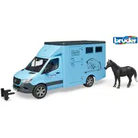 BRUDER 02674, Fahrzeug-Set, 3 Jahr(e), Acrylnitril-Butadien-Styrol (ABS), Schwarz, Cyan
