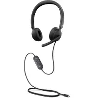 Microsoft Modern USB-C Headset, Kabelgebunden, 100 - 20000 Hz, Büro/Callcenter, 150 g, Kopfhörer, Schwarz