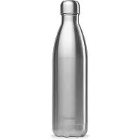 Qwetch Edelstahl-Isolierflasche gebürstet Originals