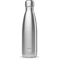 Qwetch Edelstahl-Isolierflasche gebürstet Originals