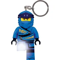 LEGO Ninjago Schlüsselanhänger m. Taschenlampe - Jay - - One Size - Taschenlampen