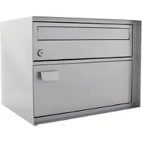 Profirst Mail PM 200 Briefkasten silber
