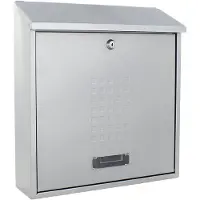 Profirst Mail PM 310 Briefkasten silber