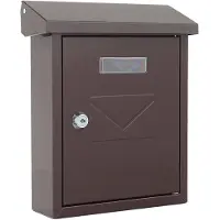 Profirst Mail PM 240 Briefkasten Braun