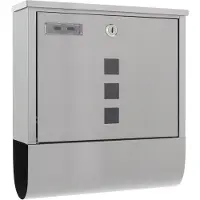 Profirst Mail PM 750 Briefkasten Edelstahl