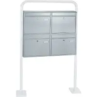 Profirst Mail PM 374 Briefkastenanlage Edelstahl