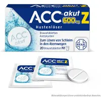 Acc akut 600 Z Hustenlöser Brausetabletten 20 St