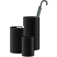 Zack Mülleimer Civos Black Groß