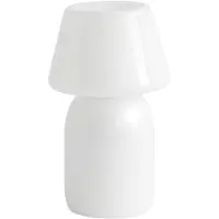 HAY Apollo Portable Tischleuchte - , Apollo Portable, dimmbar, Weiß, für Wohnzimmer, Glas, Design