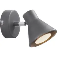 Nordlux Wandlampe EIK grau; 45761010