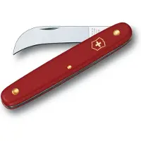 Victorinox Taschen-/Gartenmesser, 1 Funktion, Gebogene Klinge, rot