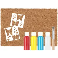 Kids in the Garden DIY Set Fußmatte - Schmetterlinge - - One Size - Kreatives Spielset