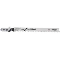 Bosch T 101 Bf Clean Hardwood Jig Saw Blade 3 Units Silber