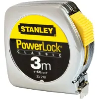 Stanley Bandmaß PowerLock (Kunststoffgehäuse), 90 mm, 30 mm, 150 mm, 95 g