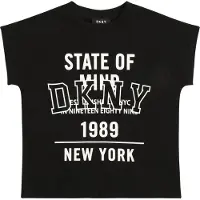 DKNY T-Shirt D35S01 M Schwarz Relaxed Fit