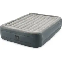 Intex 64126NP, Doppelmatratze, Rechteck, Innen & Außen, Integrierte Luftpumpe
