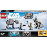 LEGO 75298 Star Wars AT-AT vs. Tauntaun Microfighters Bauset mit Luke Skywalker und AT-AT Pilot Minifiguren