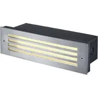 SLV LED Einbauleuchte Brick Mesh, Edelstahl, IP54