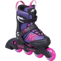K2 Cirrus B Inlineskates, Schwarz/Lila, 32-37