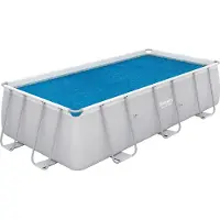 Bestway Solar Cover - 400 x 200 cm Isolierende Luftpolsterabdeckung Rechteckiger Pool