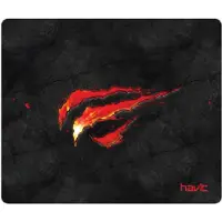 Havit HV-MP837, Schwarz, Rot, Abbildung, Anti-Rutsch-Basis, Gaming-Mauspad