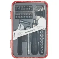 Huismerk Werkzeug-Set 39-teilig mit Ratsche und Bits