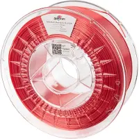 Office Spectrum 3D Filament, PLA Silk, 1,75mm, 1000g, 80443, rubinrot