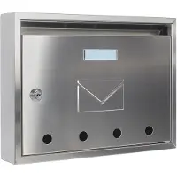 Profirst Mail PM 100 Briefkasten Edelstahl
