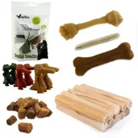 Brekz Rawhide - Rinderhaut Kaurollen gepresst Hundesnack 12,5 cm