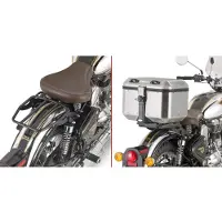 Givi Topcaseträger Single für Universalplatte SR9052B für Royal E Unisexrot510 - Motorradzubehör - Motorradgepäck
