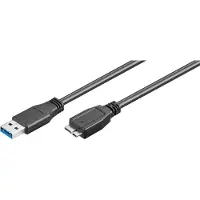 GOOD CONNECTIONS USB3.0 Kabel A-Micro B schwarz 2m