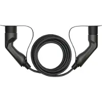 Deltaco EV-1215, Schwarz, Typ 2, Typ 2, Abgewinkelt, Abgewinkelt, Schwarz