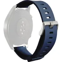 Puro Universal urrem af silikone, 20 mm, marinebl?