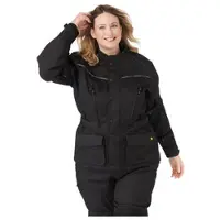 FASTWAY Touring Women 201 Textiljacke Damen schwarz, 54