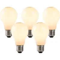 LUEDD 5er Set E27 LED Glühlampen Opalglas 3W 250 lm 2200K