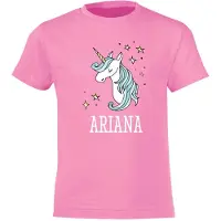 Yoursurprise Kindershirt bedrucken - Rosa - 12 Jahre