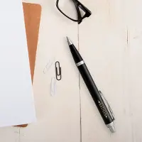 Yoursurprise Parker IM Kugelschreiber - Rechtshänder (Schwarz)