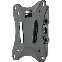 Deltaco ARM-0102, Durchgeschraubt, 25 kg, 33 cm (13 Zoll), 68,6 cm (27 Zoll), 100 x 100 mm, Schwarz