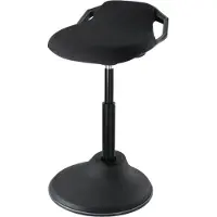 Deltaco DELO-0303, Gepolsterter Sitz, Höhenverstellung, 1 Bein(e), 9,6 kg