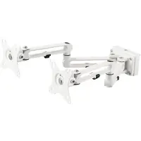 Deltaco DELO-0158, 16 kg, 43,2 cm (17"), 81,3 cm (32"), 75 x 75 mm, 100 x 100 mm, Weiß