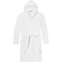 Schiesser Bademantel Damen 128545 Essentials White-XL