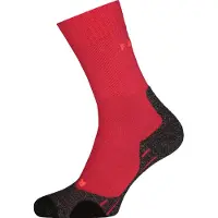 Falke TK2 Explore Damen Wandersocken, 41-42, Rot, Wolle