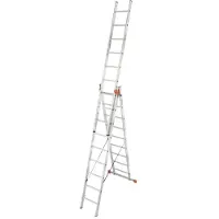 Krause TRIBILO Vielzweckleiter, 3 x 9 Sprossen
